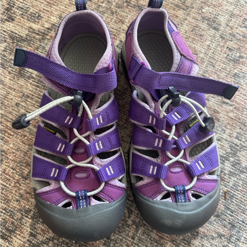 Keen Newport H2 Purple Water Shoes Kids Size 4